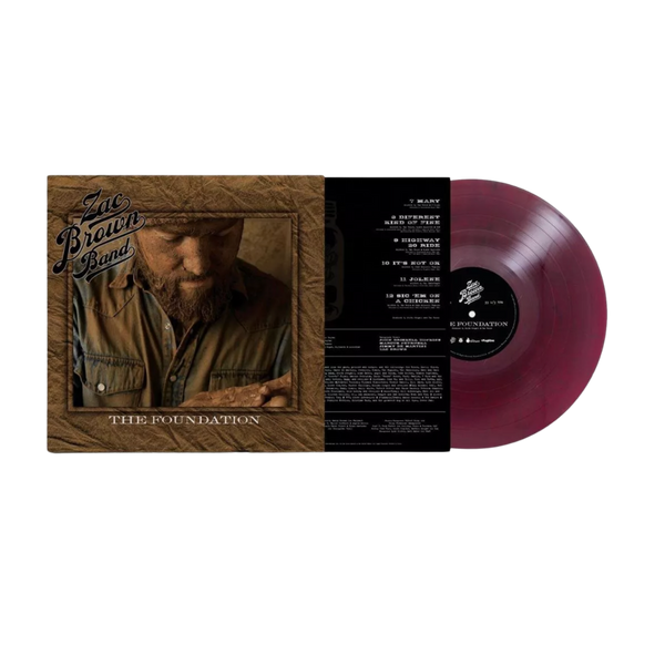 The Foundation - Zac Brown Band Baby Blue Vinyl - Zac