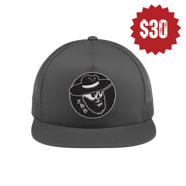 Skull Logo Snapback Hat