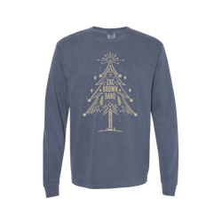 Denim Christmas Tree Long Sleeve