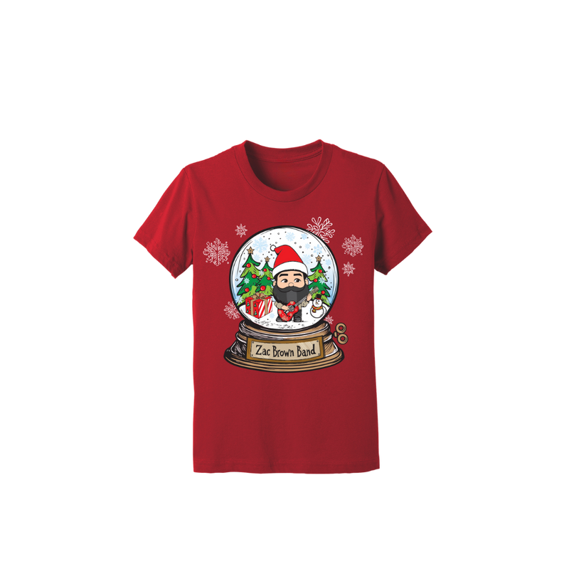 Red Snow Globe Tee (Youth)