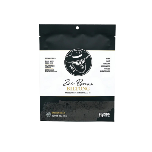 Zac Brown's Choice Biltong 3oz