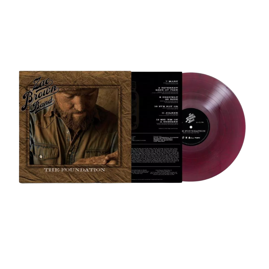 The Foundation - Zac Brown Band Purple Vinyl