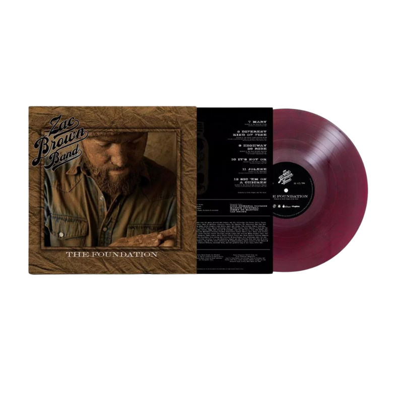 The Foundation - Zac Brown Band Purple Vinyl