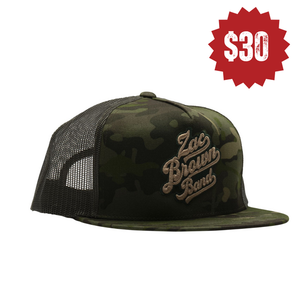 Logo Hat - Green Camo