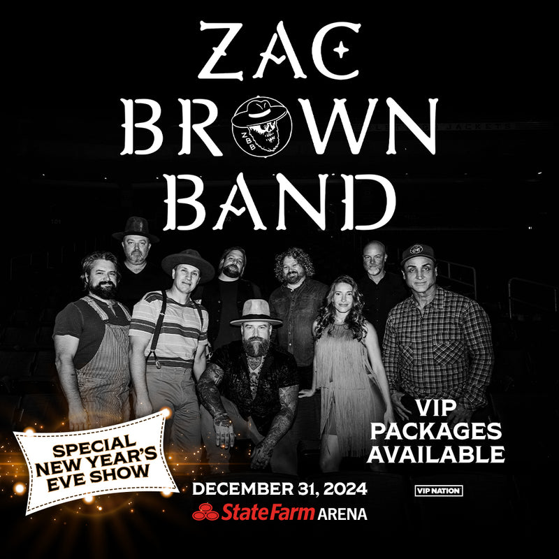 Zac Brown Band New Years Eve Tickets