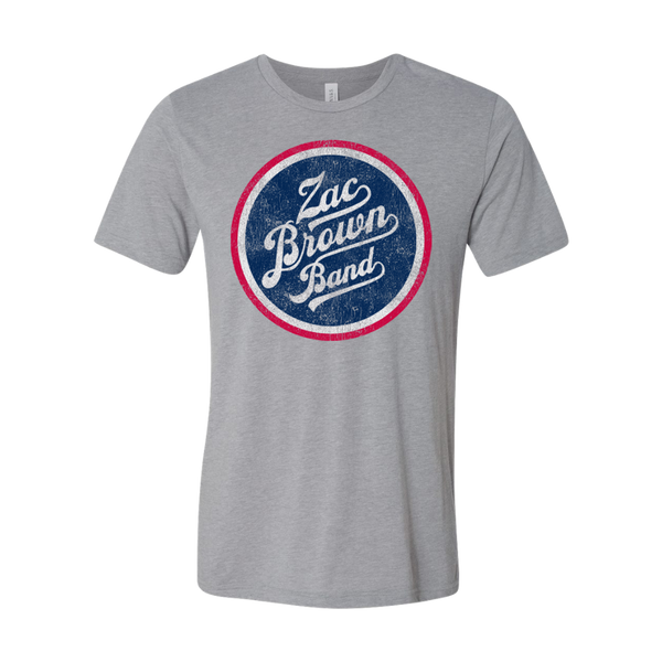 トップス Gorsch : Heather Serge Band Shirts Classic ZBB Grey Tee - Zac Brown Band Official Store