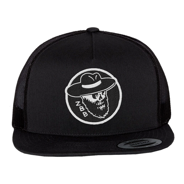 Skull Logo Patch Trucker Hat