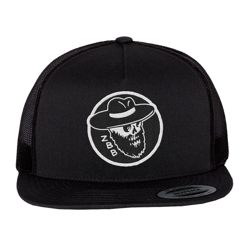 Skull Logo Patch Trucker Hat