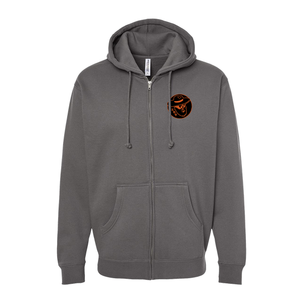 Skeleton Guitar Zip Hoodie
