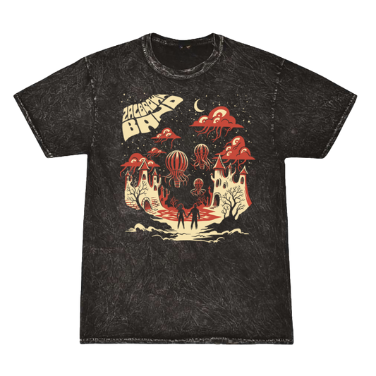 Jellyfish Balloon Mineral Dye T shirt