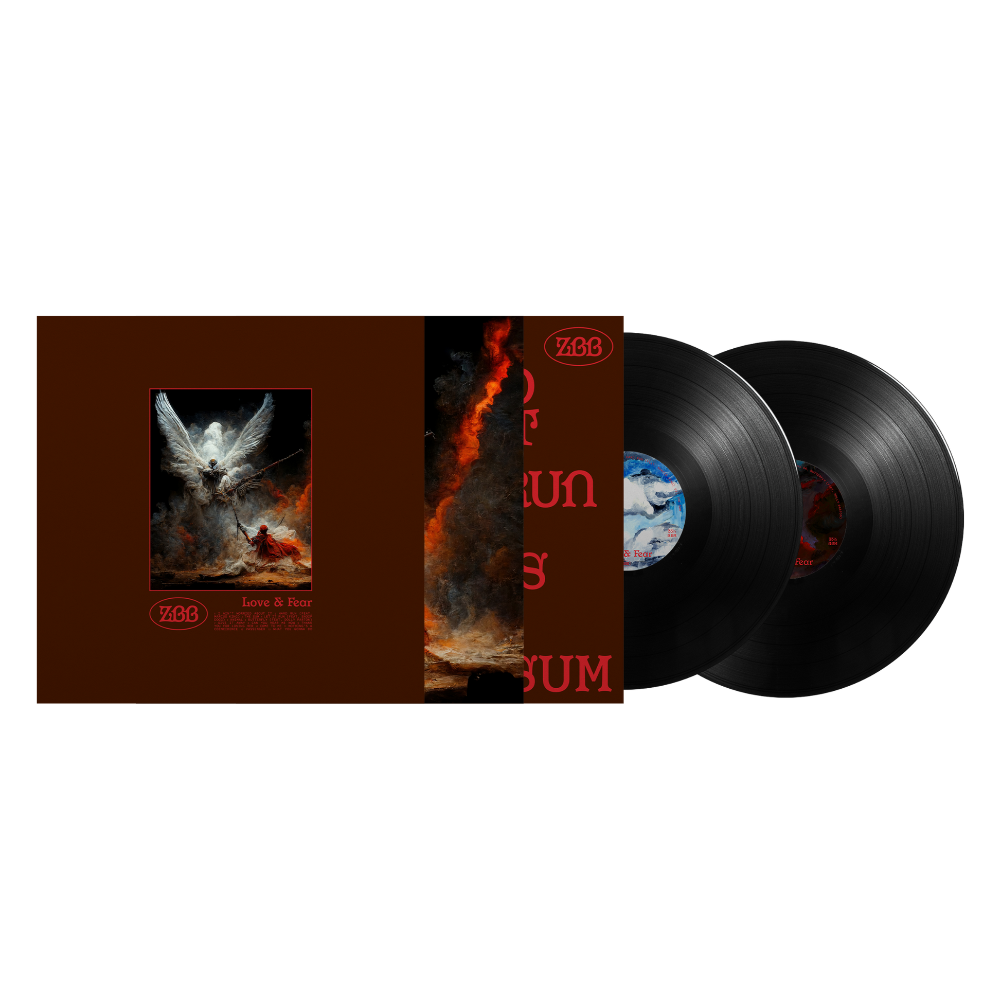 Love & Fear LP (Standard Black)