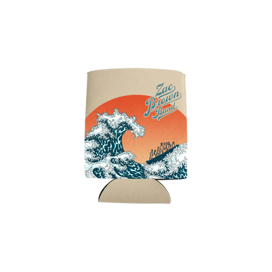 Same Boat Wave Koozie