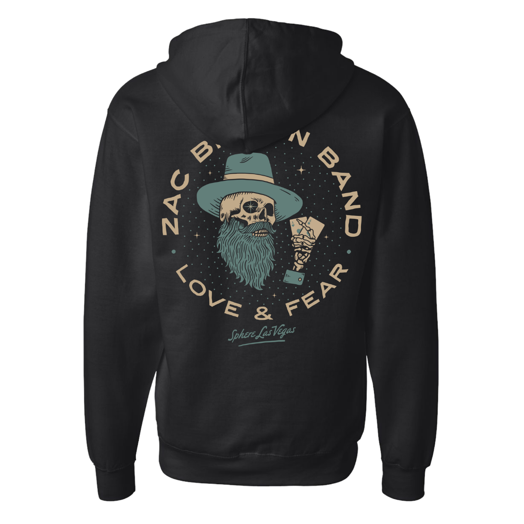 Sphere Skull Zip Hoodie