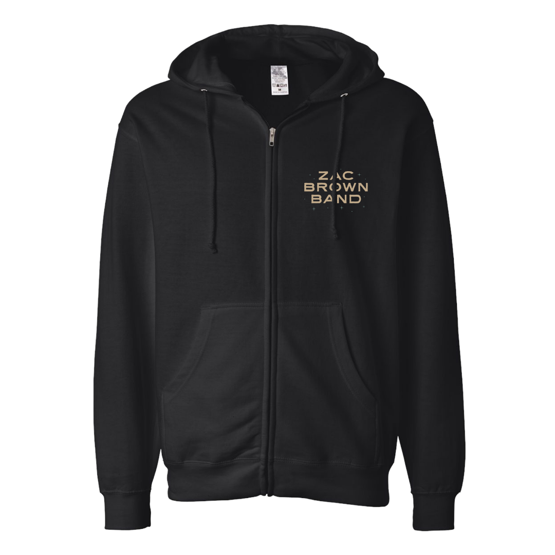Sphere Skull Zip Hoodie