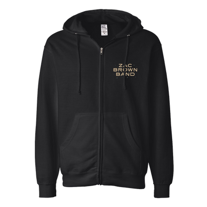Sphere Skull Zip Hoodie