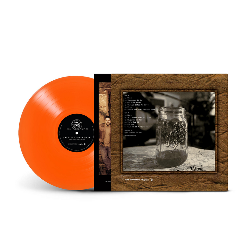 The Foundation - Zac Brown Band Orange Vinyl