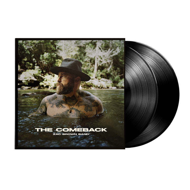 Bunke af Råd Duplikering The Comeback Double LP Black Vinyl – Zac Brown Band